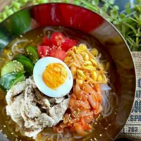 Snapdishの料理写真:韓国風しらたき冷麺|MAPITEEさん