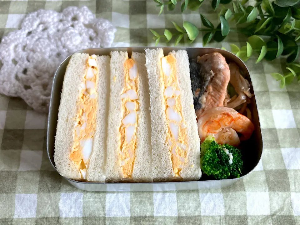 ＊サンドイッチ＆パスタ♡べびたん年長さんお弁当🍱＊|＊抹茶＊さん