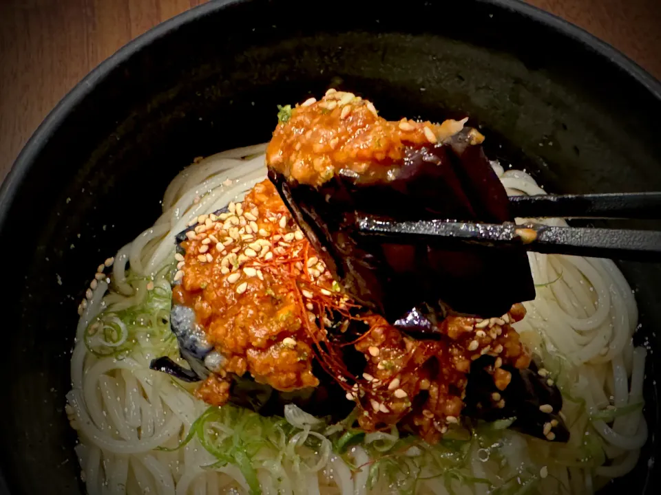 肉味噌茄子田楽そうめん|半田手延べそうめんの店 阿波や壱兆さん