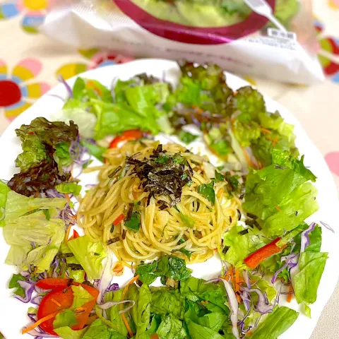 「イタリアンミックスサラダ」を使ってみたSnapdishの料理・レシピ写真:サラダパスタ🥗