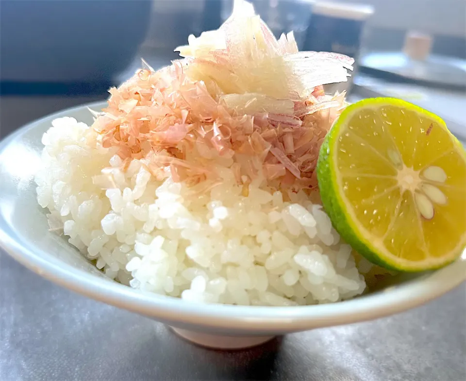 朝ごはん　すだちごはん|なかちゃんたまごさん