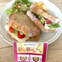 Snapdishの料理写真:サンドウィッチ|しらたまさん