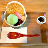 Snapdishの料理写真:Green Tea Atsugi Dango| kajonsakさん