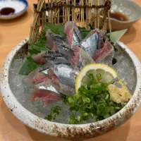 Snapdishの料理写真:秋刀魚の刺身‼️|tetsuya fujiさん