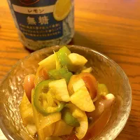 Snapdishの料理写真:今日のおつまみ🍻|tomoさん