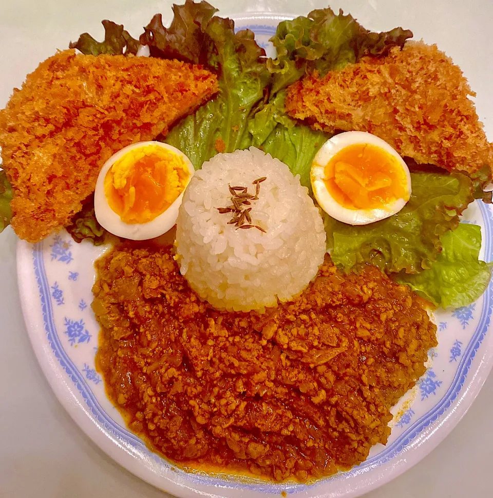 くまちゃん🐻のキーマカレー🍛|ユキちゃんさん