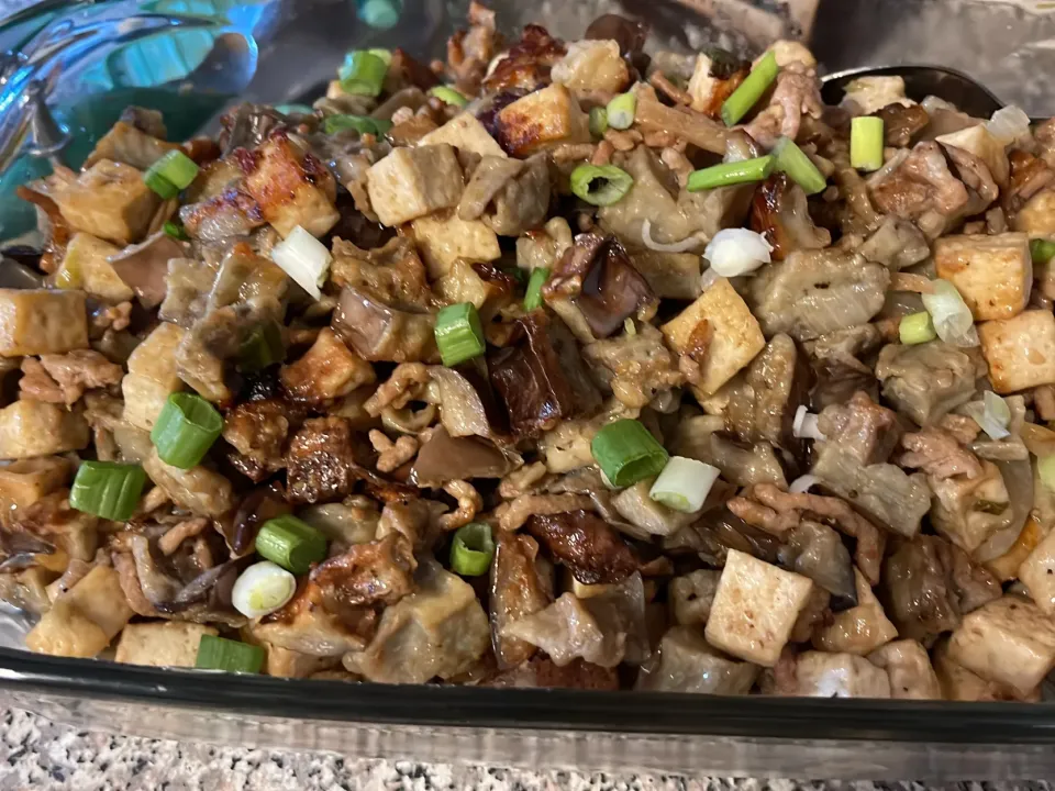 Tofu and eggplant stir fry|Marnelli Dela Cruz Hollandさん