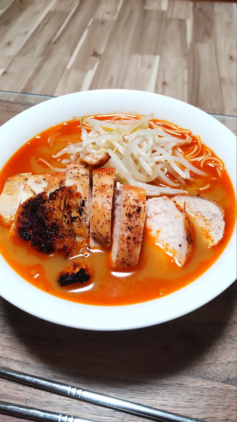 鶏マシマシ赤辛ラーメン（インスタント）|こいけさんさん