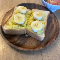 Snapdishの料理写真:さつまいもトースト|やすださん