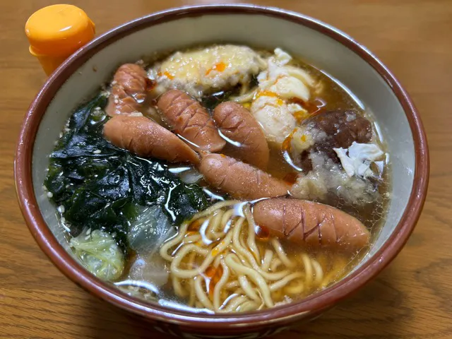 Snapdishの料理写真:マルちゃん正麺🍜、醤油味❗️（╹◡╹）✨|サソリさん