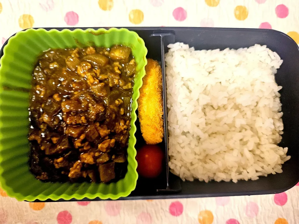 キーマカレーライス❤️旦那さんお弁当❤️|かおるcitronさん