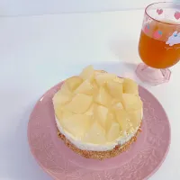 桃のチーズケーキ|ひまりさん