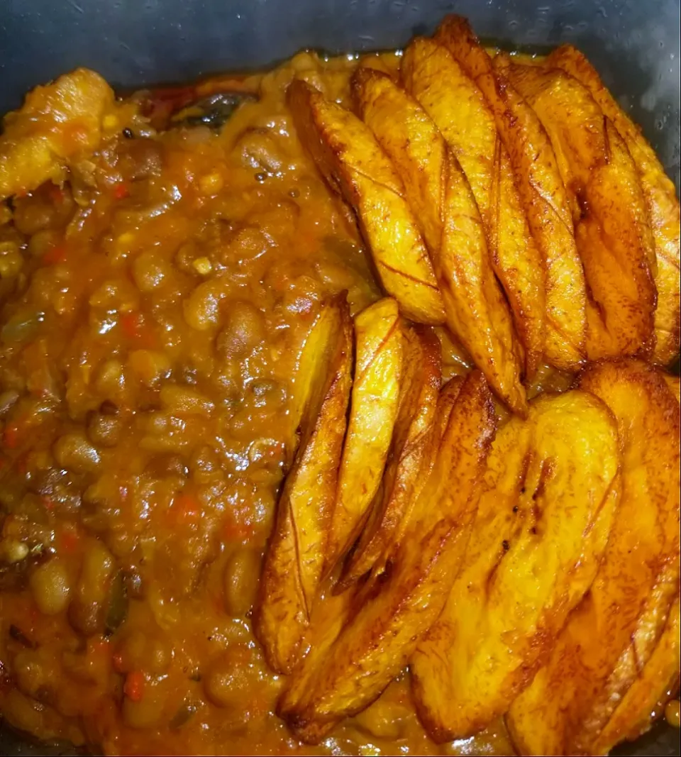 Beans with plantain|lady Raeさん