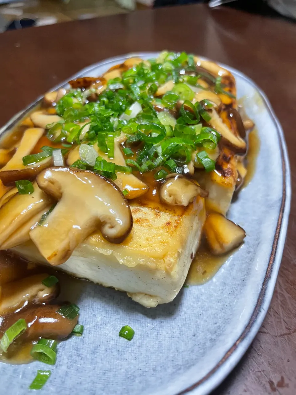 豆腐ステーキのキノコあんかけ🍄‍🟫|あーさん