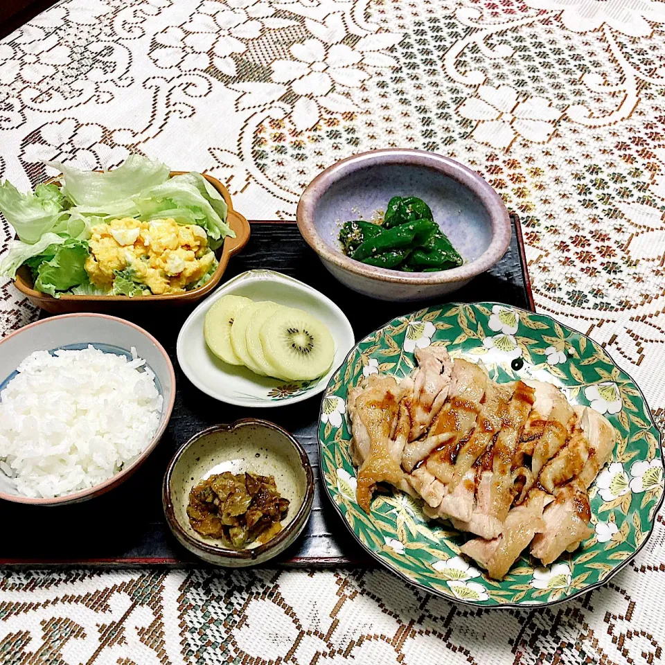 grandmaの晩ごはん☆ 今夜は鶏肉のソテーで疲れを回復❓|kaoriさん