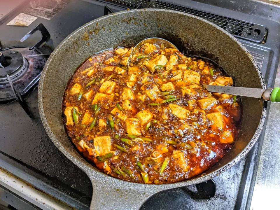 陳建一先生風『本格四川麻婆豆腐』です。|トヨシと申します。さん