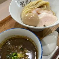 Snapdishの料理写真:極濃厚 味玉つけ麺|rockiさん