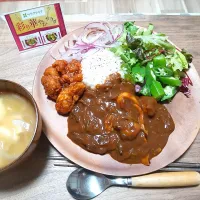 Snapdishの料理写真:ワンプレートカレー|こいけさんさん