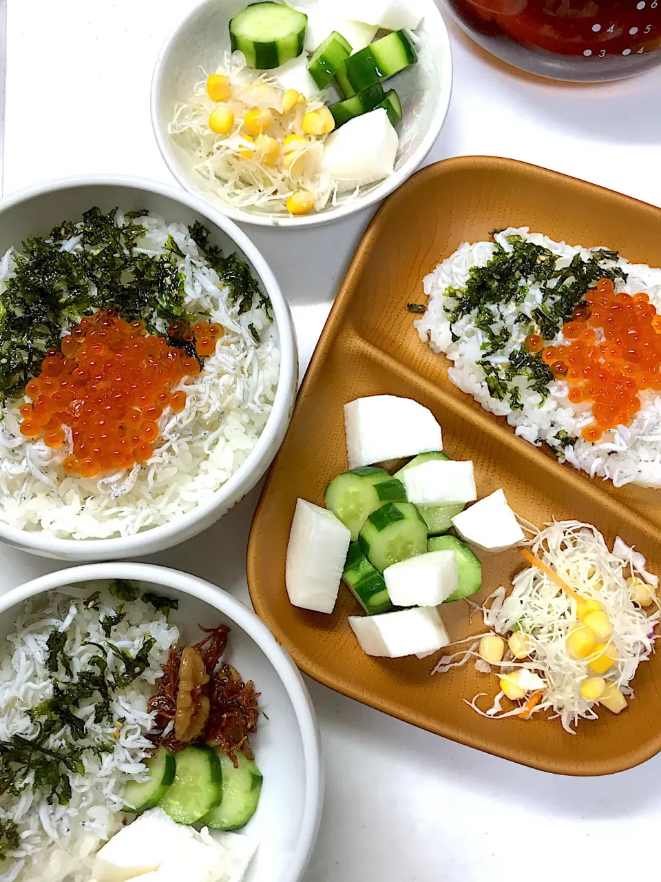 いくらしらす丼|さとう かおりさん