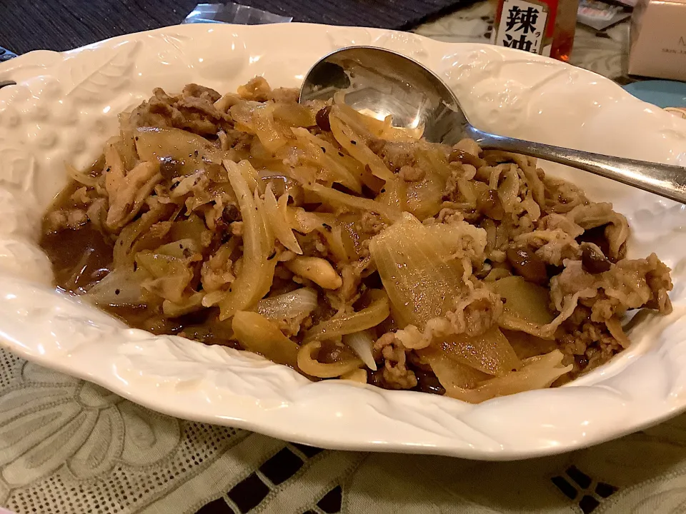 牛丼のあたま😋|アライさんさん