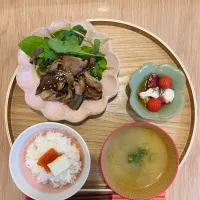 Snapdishの料理写真:豚とナスのオイスター炒め|みこさん