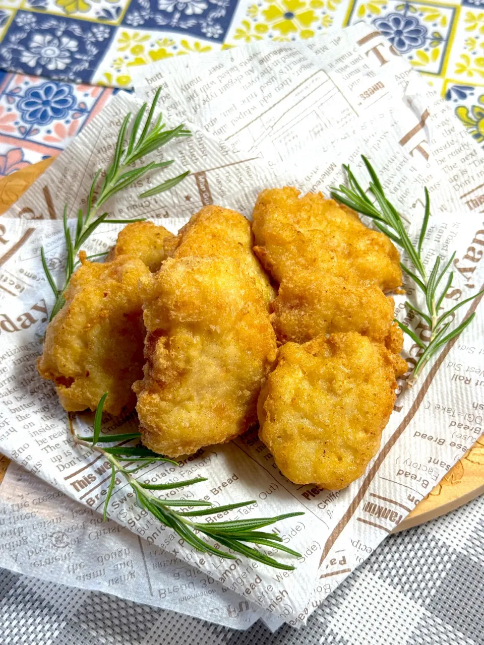 小豆🌼さんの料理 米粉でチキンナゲット🐔|さらっと🍀さん