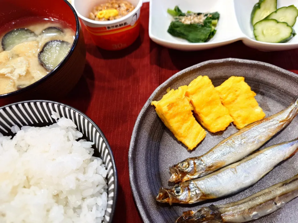 ししやも定食|伊藤央さん