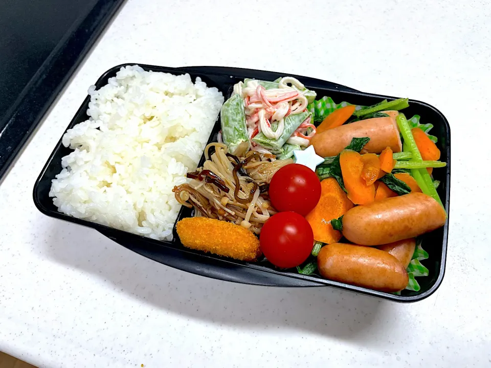 9/25 旦那弁当⁂ウインナー野菜炒め弁当|ゆさん