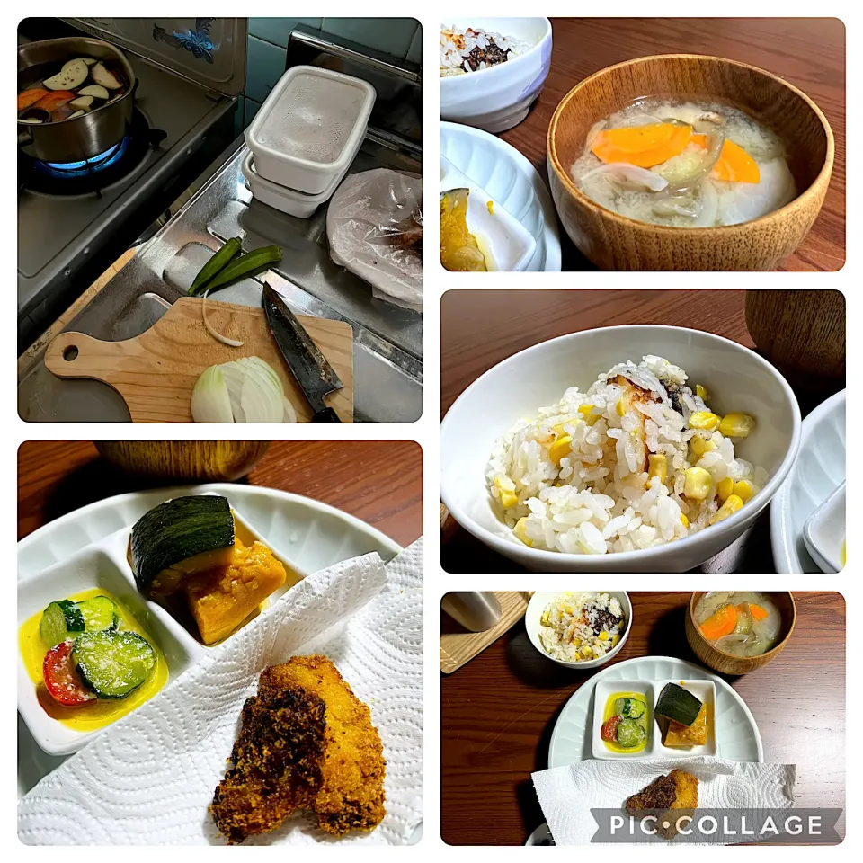 Snapdishの料理写真:本日の晩ごはん|emiさん