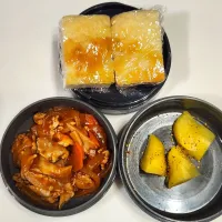 Snapdishの料理写真:給食代替え弁当|ぶー子さん