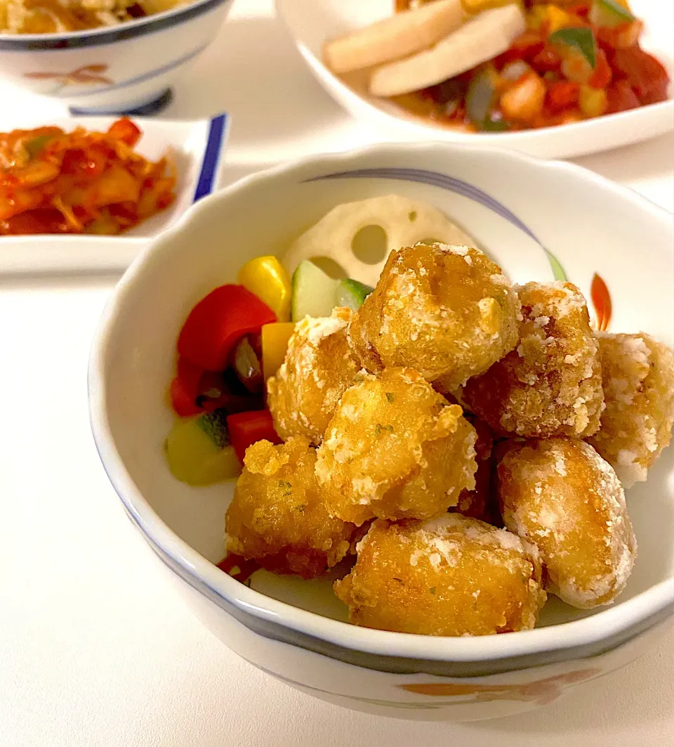 里芋の唐揚げ|明日もセイロご飯さん