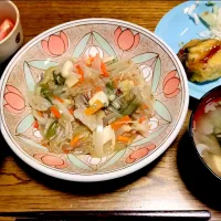 Snapdishの料理写真:八宝菜定食|えぃみぃさん