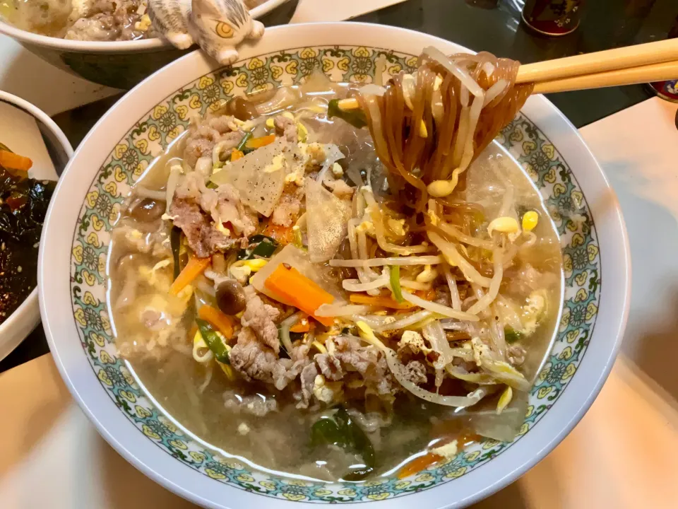 Snapdishの料理写真:お家で作る　温麺|Takeshi  Nagakiさん