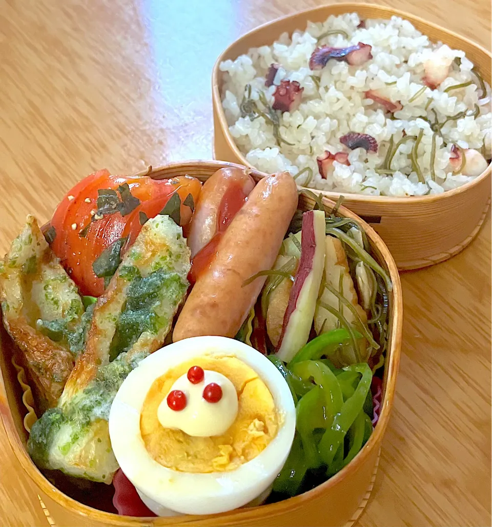 Snapdishの料理写真:家族お弁当🍱୧⃛(๑⃙⃘◡̈︎๑⃙⃘)୨⃛❤️|ふみぃさん