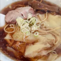 Snapdishの料理写真:ワンタン麺@珍來草加店|watarunさん