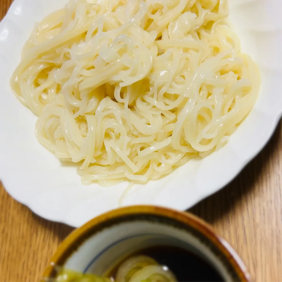 ”稲庭饂飩”@ 自宅飯|平大さん