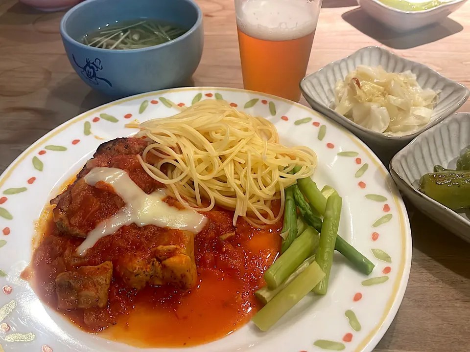 チキンのトマト煮込み|くり子さん