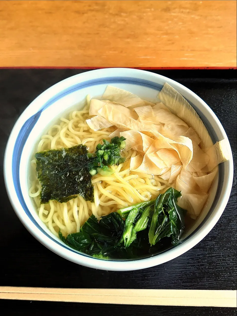 Snapdishの料理写真:身延山・身延庵のゆば塩ラーメン|すーさん