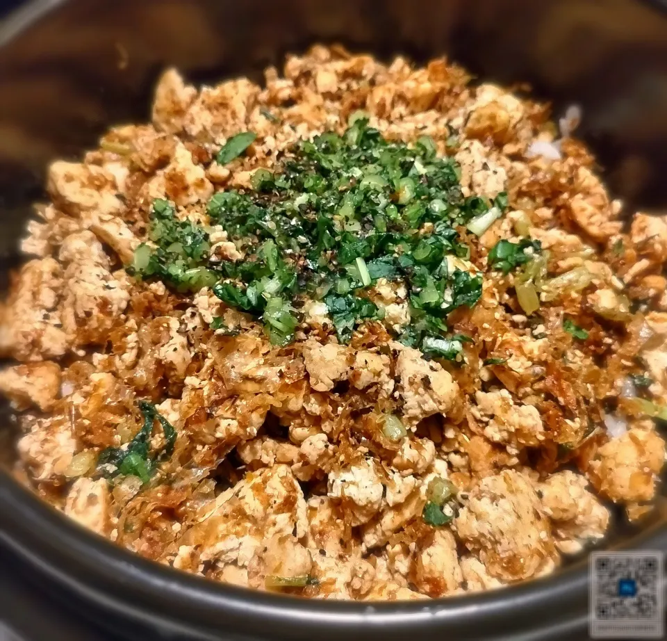 Snapdishの料理写真:雷豆腐丼|takuさん