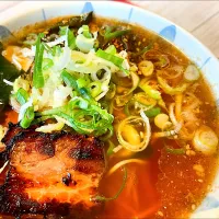 自家製焼豚でラーメン|Naomi Hoshinoさん