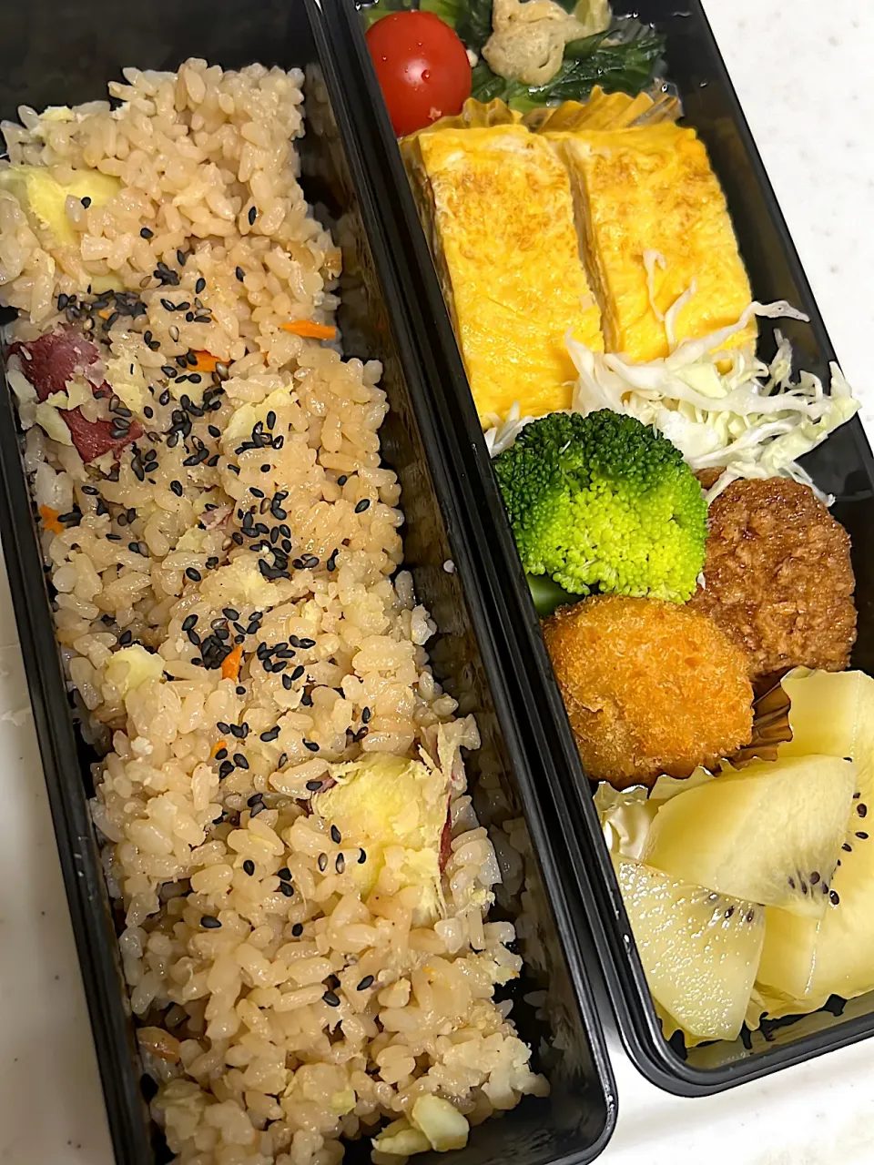 さつまいも🍠ごはん弁当|ゆだともさん