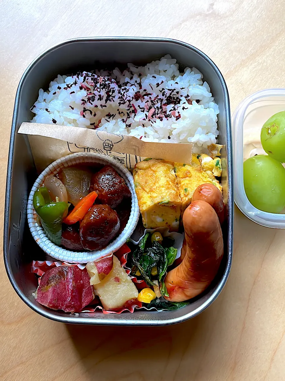 Snapdishの料理写真:今日の高校生男子弁当🍱|はぴたさん