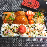 ラブ弁にならなかった今日の自分弁当