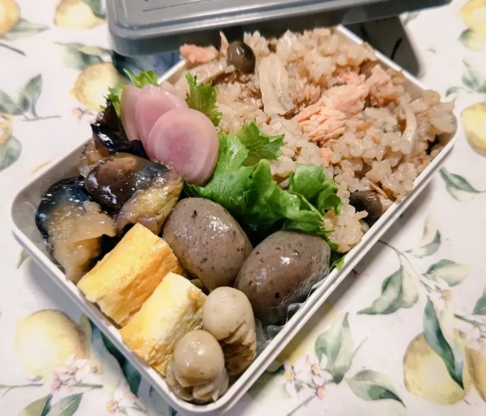 Snapdishの料理写真:2024/09/27　夫のお弁当|まるならさん