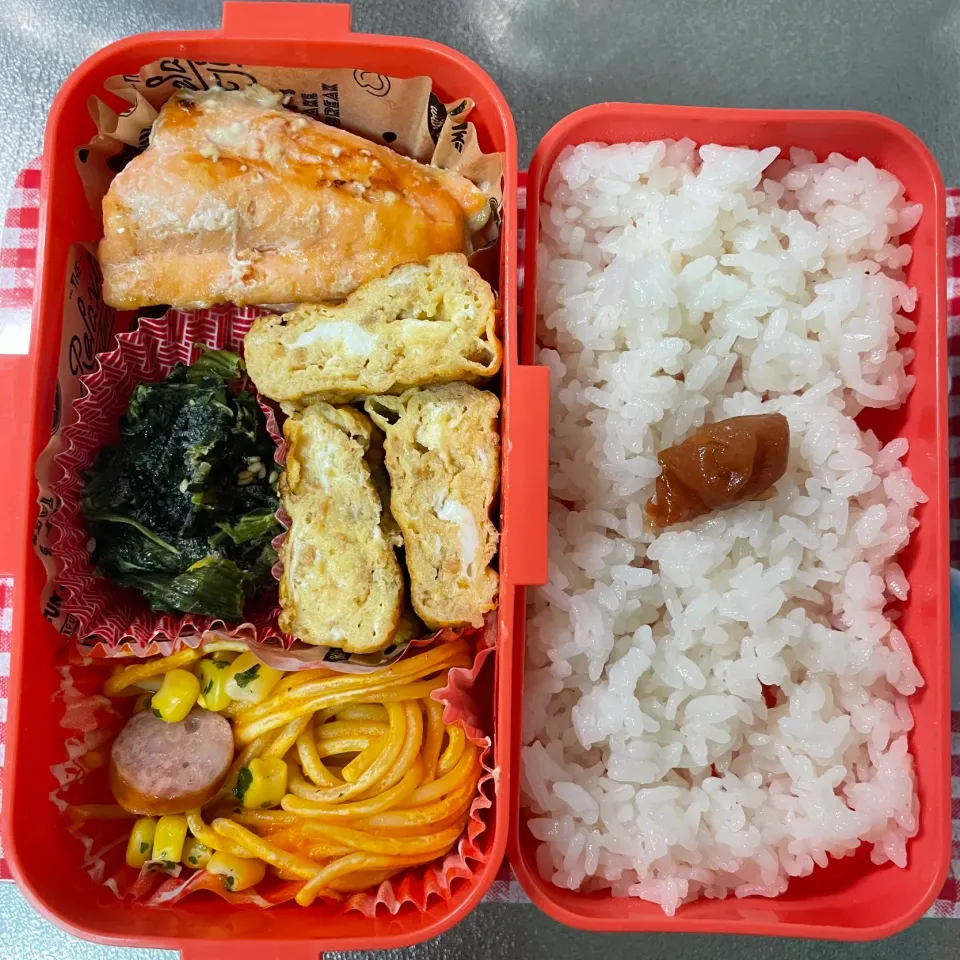 しゃけ弁当|あおのりさん