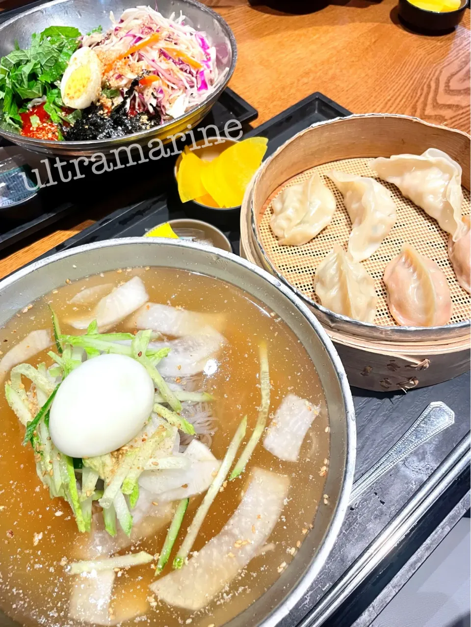 ＊韓国ソウルで、冷麺と混ぜそば♪＊|ultramarineさん