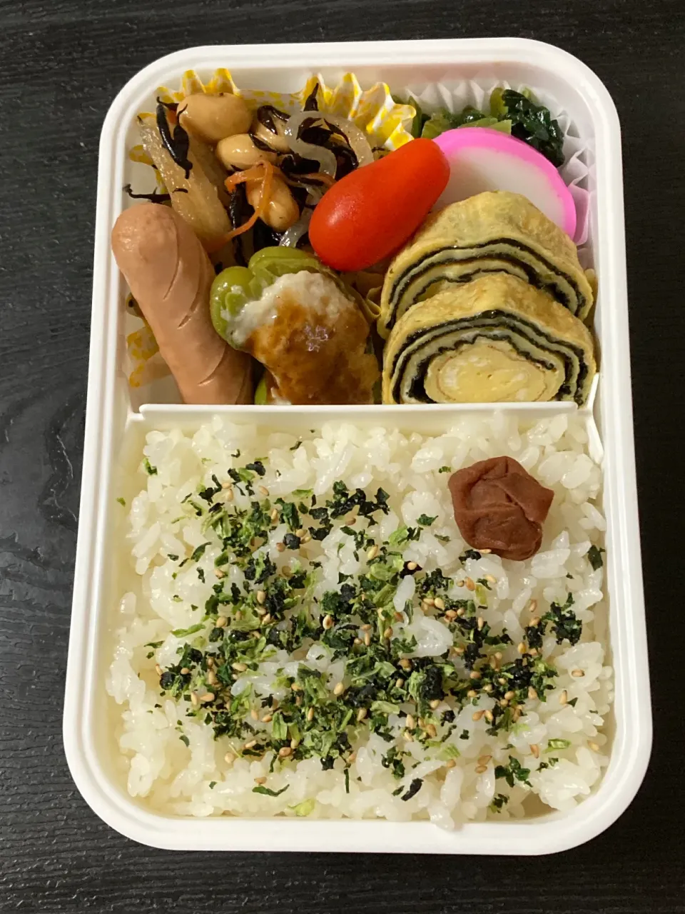 海苔入卵焼き弁当|まちゃさん