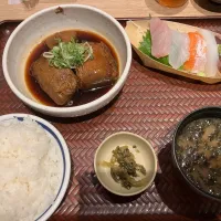 Snapdishの料理写真:マグロ煮付け|takashiwagaさん