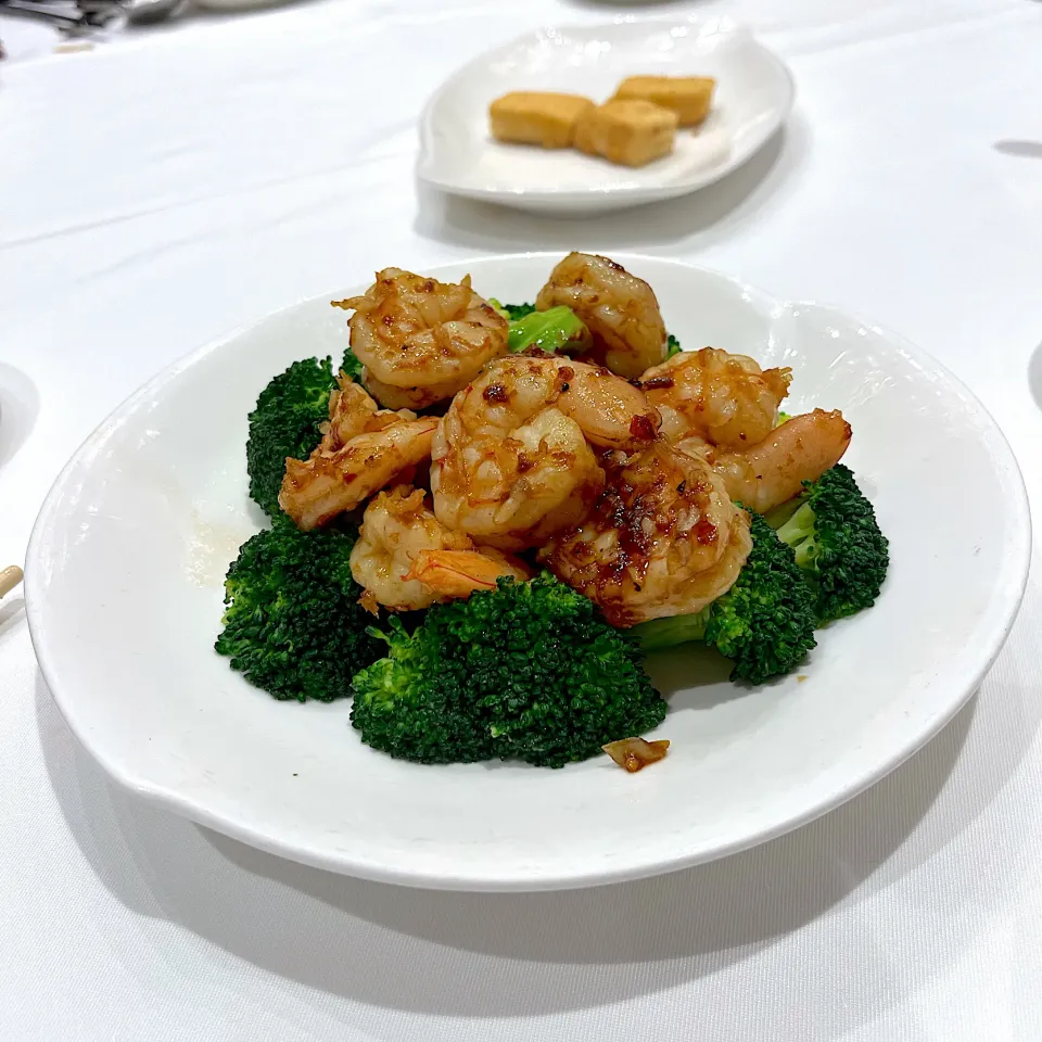 Fried prawns balls with black bean sauce|skyblueさん