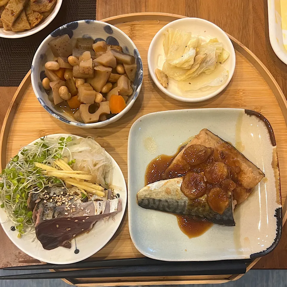 Snapdishの料理写真:6.9.27 晩ごはん|まんちきさん